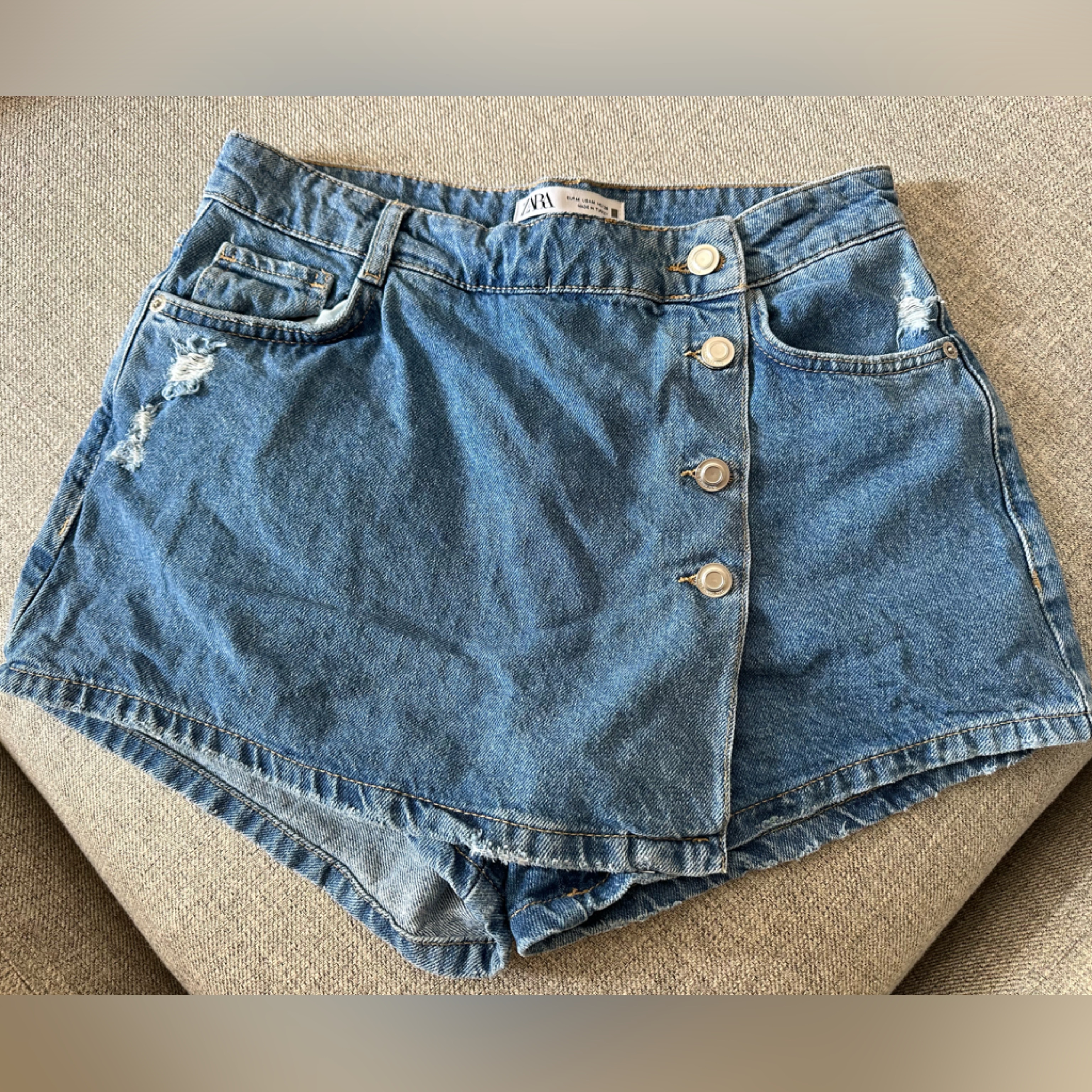 Zara Women’s Cross Denim Skort